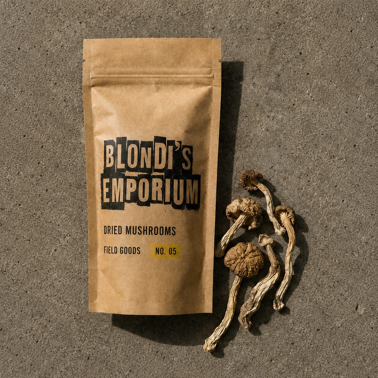 Dried mushrooms